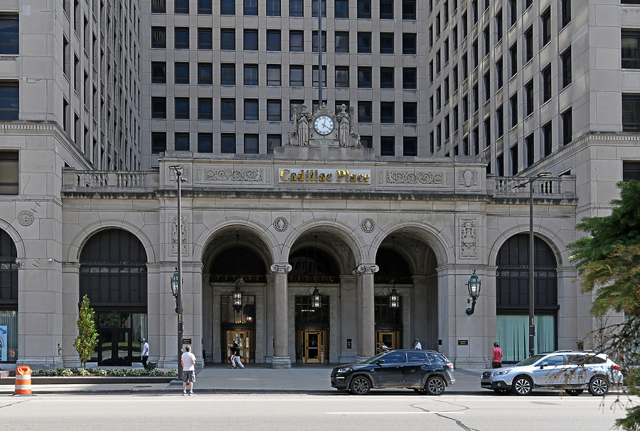 Cadillac Place by John W. Cahill