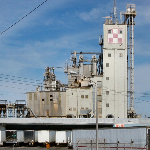 Purina Mills Feed Mill by James Peacock