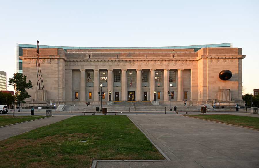 Indianapolis-Marion County Central Library by John W. Cahill