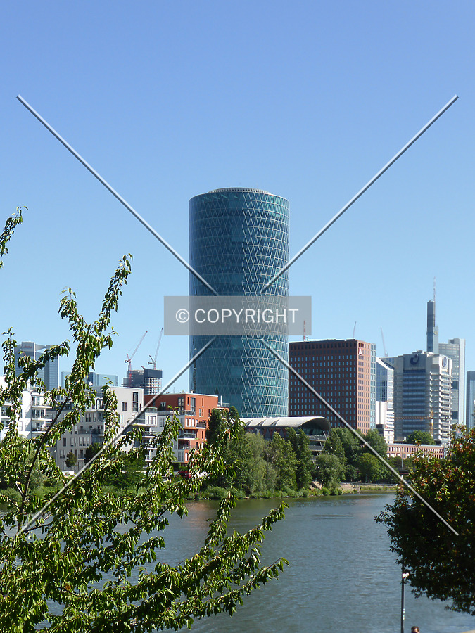 Westhafen Tower by Nephilim