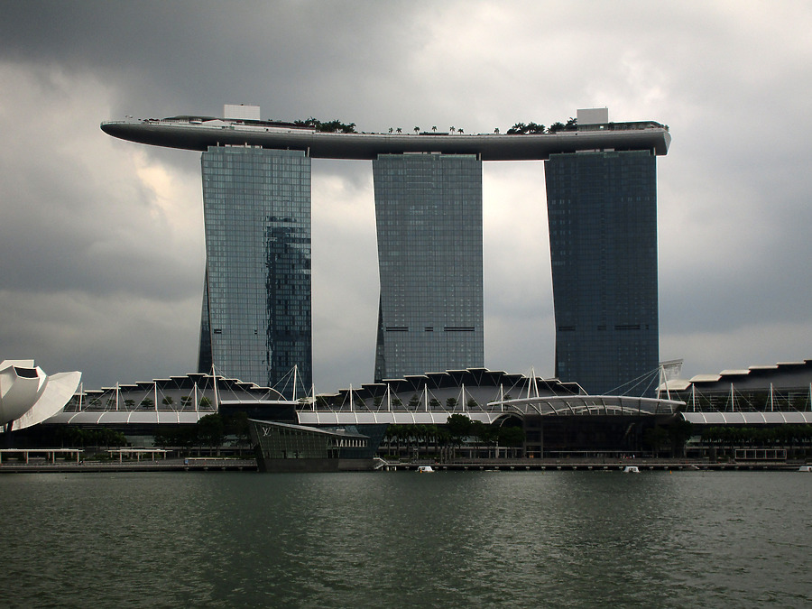 Marina Bay Sands Hotel by Daniel Kieckhefer