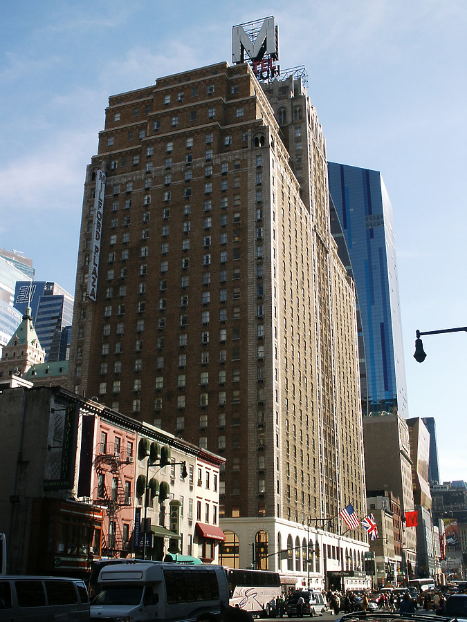 Milford Plaza Hotel by Daniel Kieckhefer