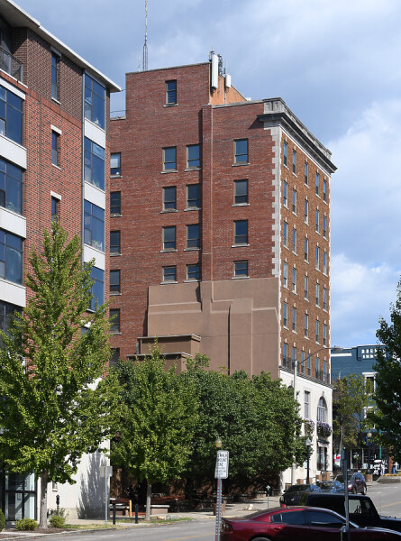 View from the southwest