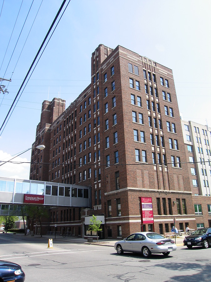 Franciscan Skemp Medical Center - St. Francis Building by Rick Bronson