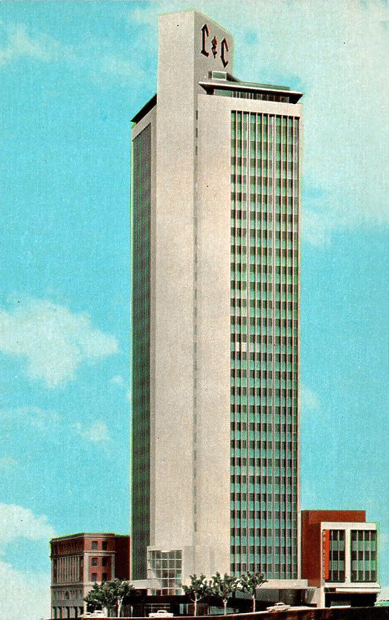 Life & Casualty Tower by Southern Post Card Co.