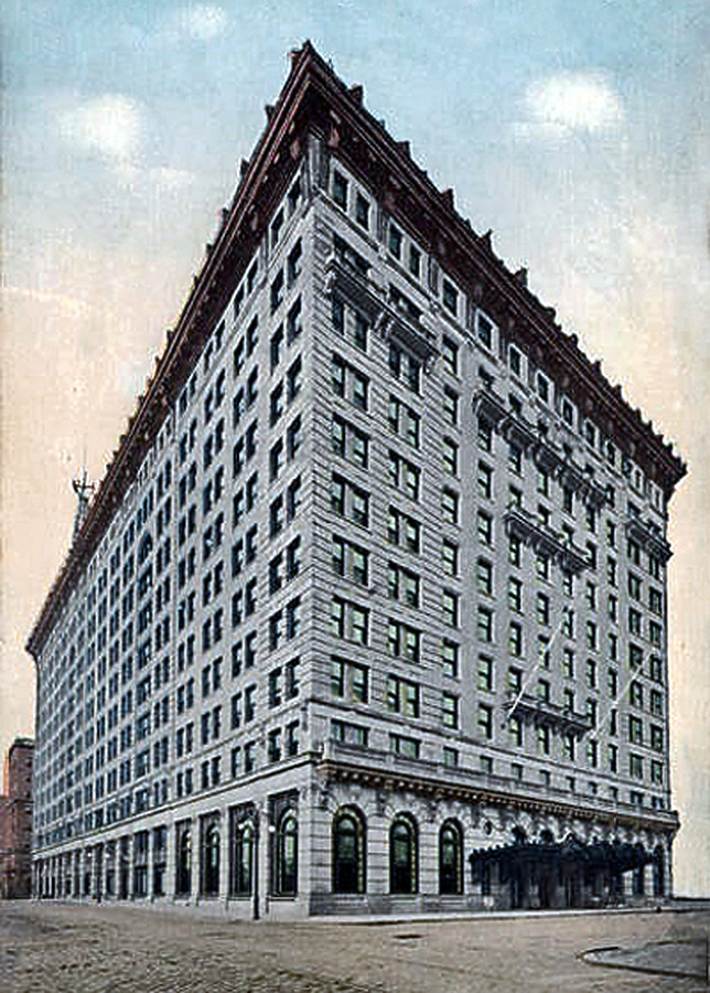 DuPont Building by Standard Post Card & Novelity Company