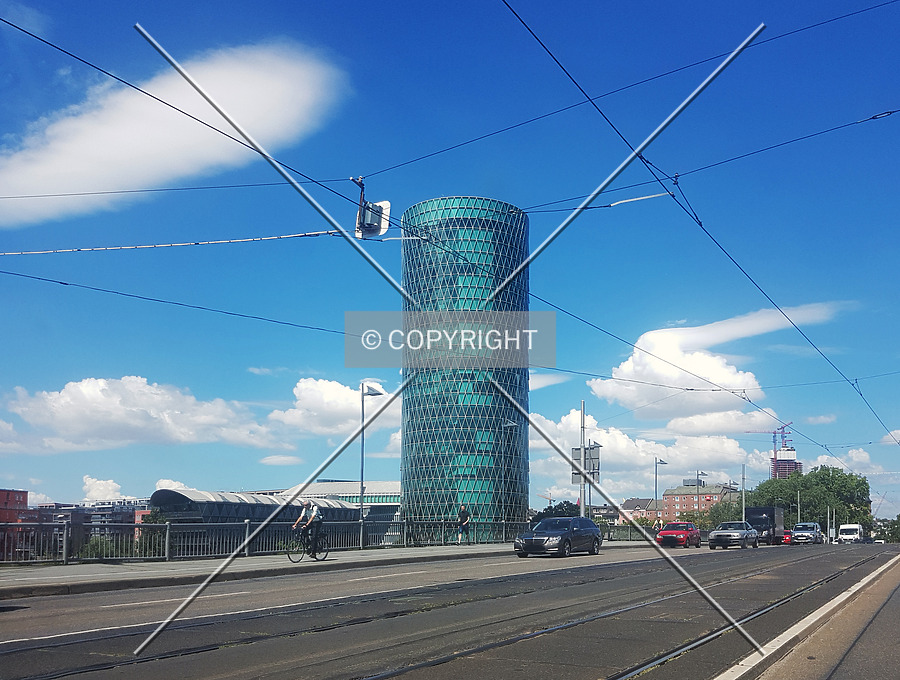 Westhafen Tower by Nephilim