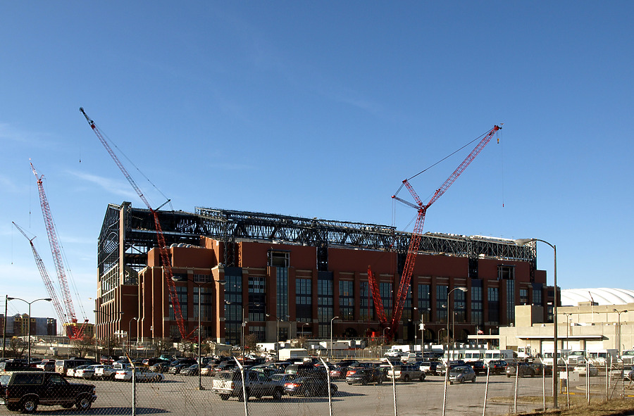 Lucas Oil Stadium by Marshall Gerometta