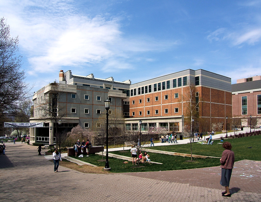 The Harry and Jeanette Weinberg Memorial Library by John Cahill