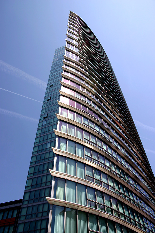 No.1 West India Quay by Tristram Compton