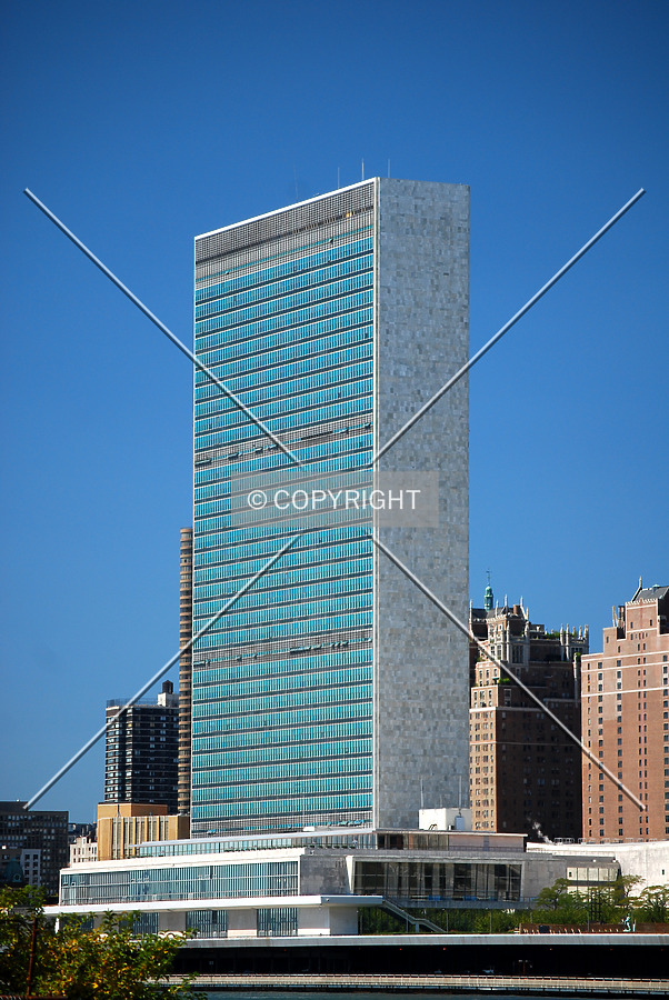 United Nations Secretariat Building by Royce Douglas