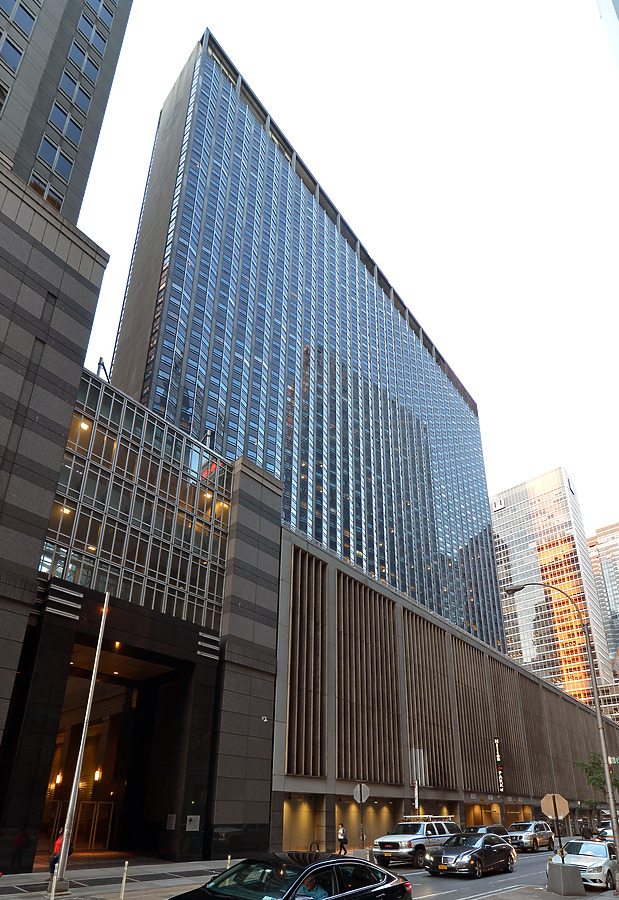 New York Hilton Hotel by John W. Cahill