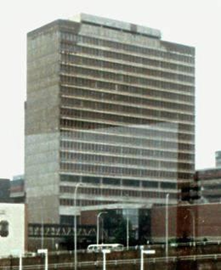 Barrington Tower by 1986 Ben M. Cahill