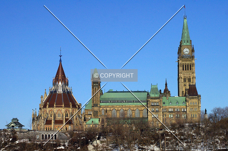 Parliament of Canada by Martin Bugajski