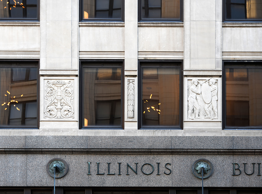 Illinois Building by John W. Cahill