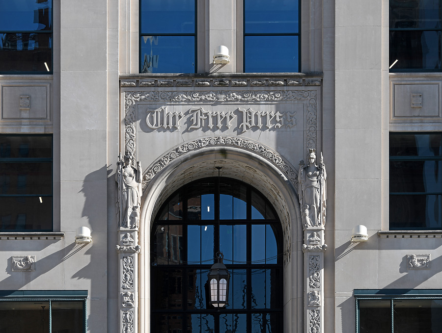 Detroit Free Press Building by John W. Cahill