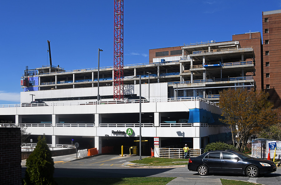 Wake Forest Baptist Medical Center Care Tower by John W. Cahill