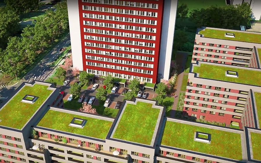 Ruby Tower by Stefan Forster Architekten