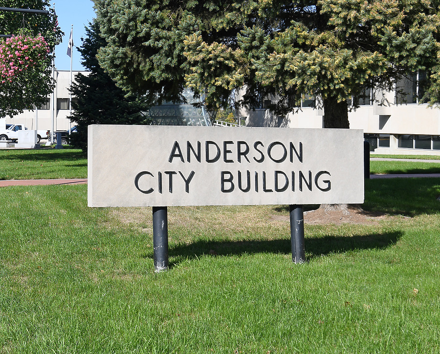 Anderson City Building by John W. Cahill