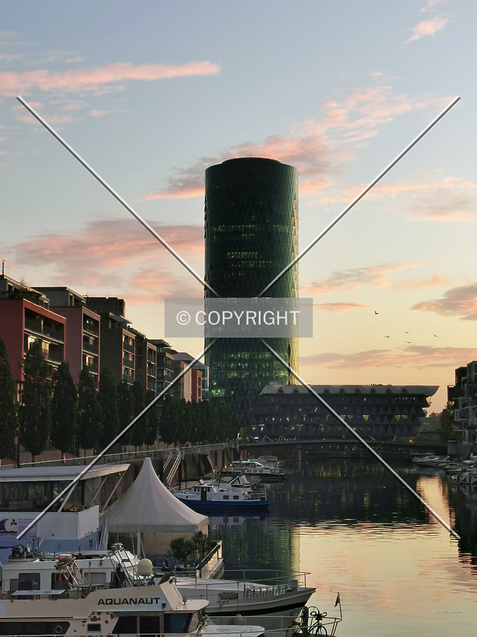 Westhafen Tower by Nephilim