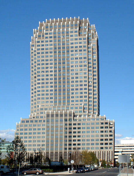 View from the southeast
