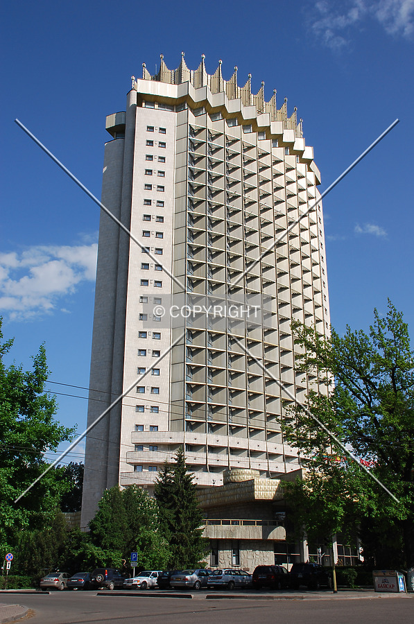 Hotel Kazakhstan by Andrey Dyukarev