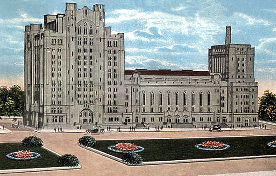Detroit Masonic Temple by United News Co.