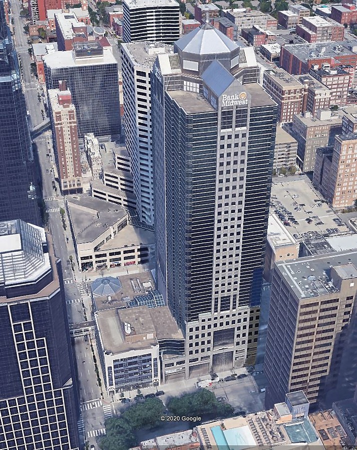 Town Pavilion by Google Earth