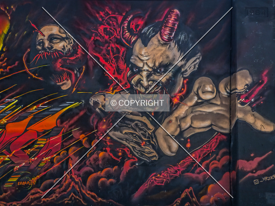 Saint Louis City Flood Wall (South Wall) by Ryan Hildebrand