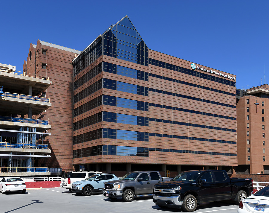 Janeway Clinical Sciences Tower - WFUBMC by John W. Cahill