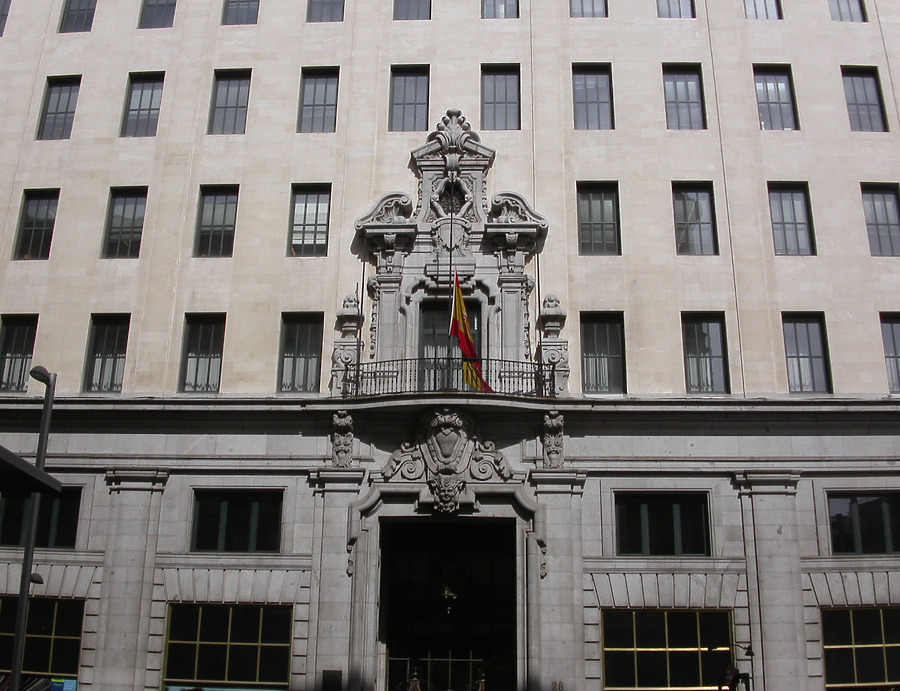 Telefonica Building by Cesar Serrano