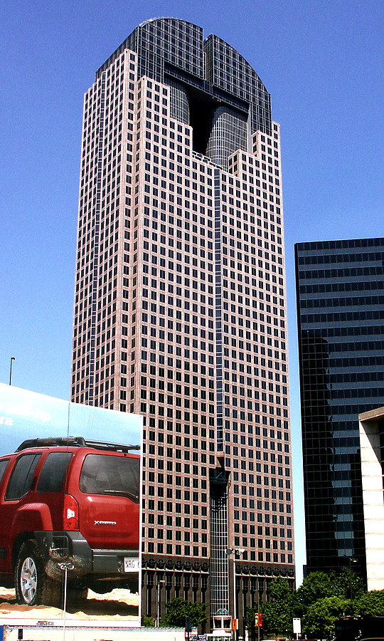 JP Morgan Chase Tower by Daniel Kieckhefer