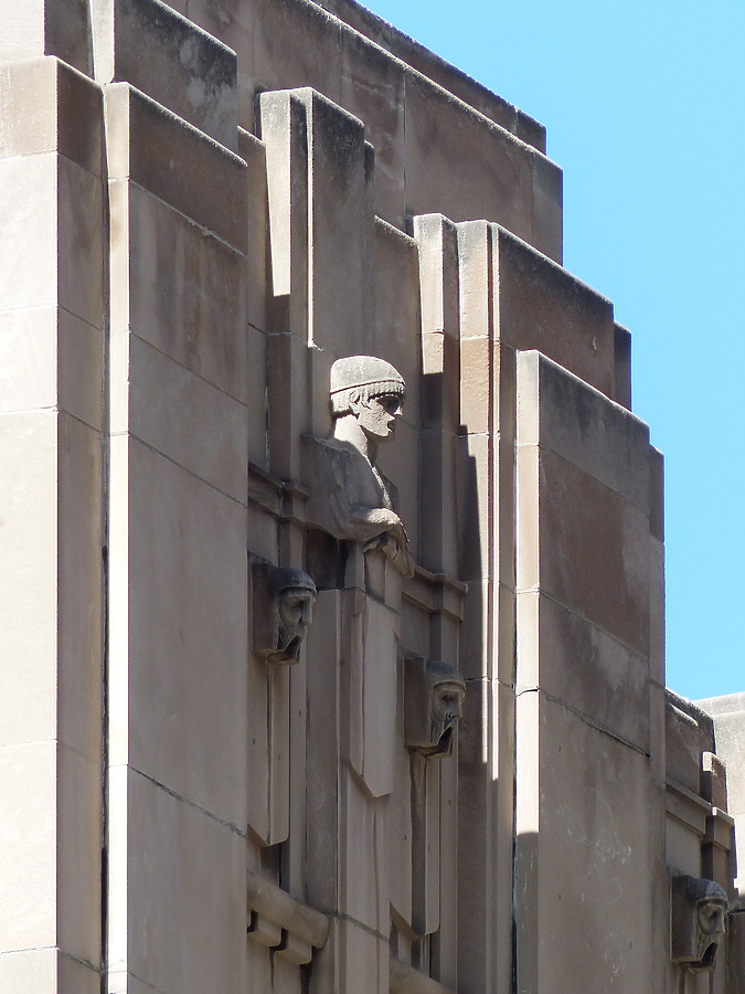 Detroit Free Press Building by Nate Lindsey