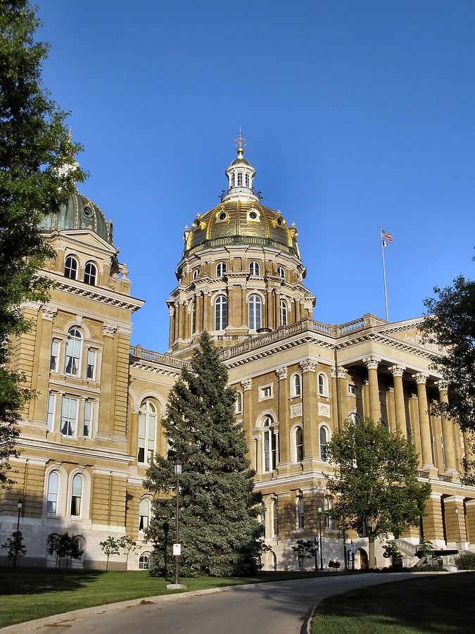 Iowa State Capitol by James Peacock