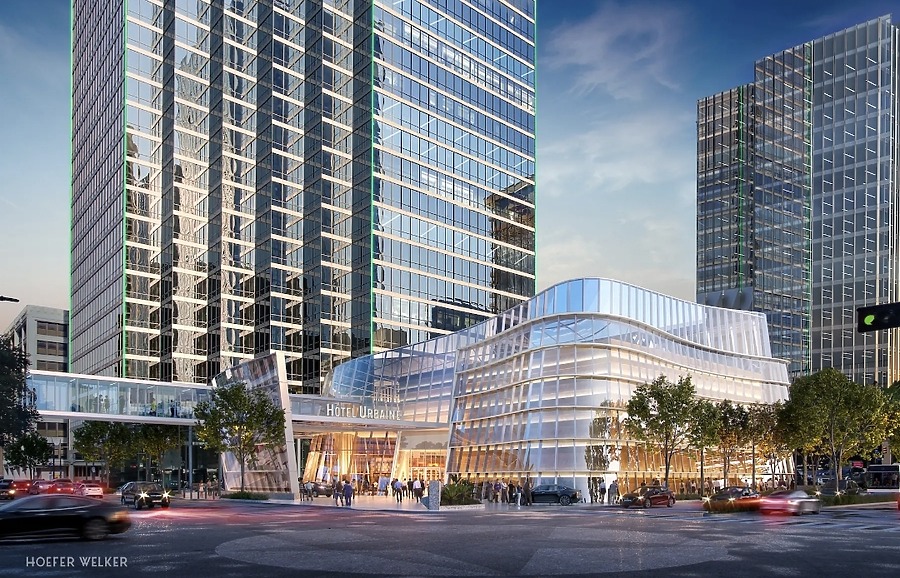 Bank of America Plaza by Hoefer Welker