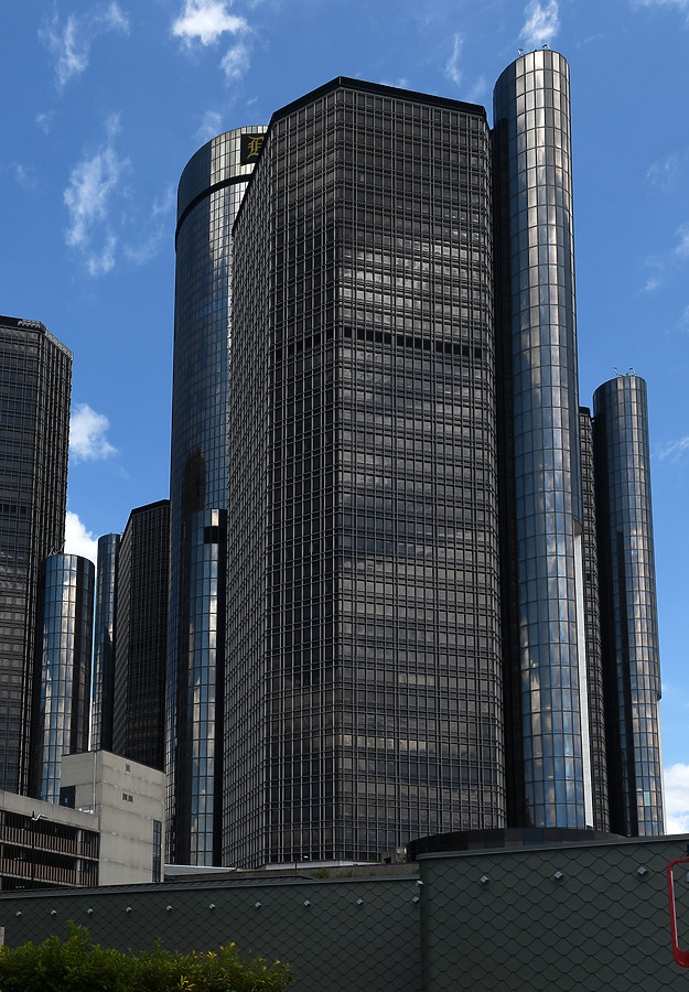 Renaissance Center 400 Tower by John W. Cahill