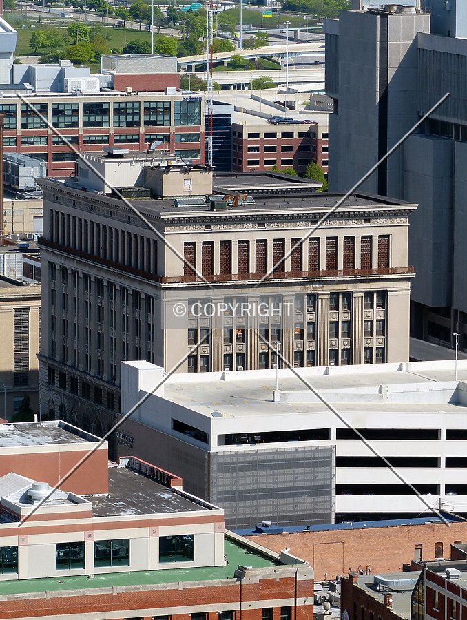 Detroit Police Department Headquarters by Nate Lindsey