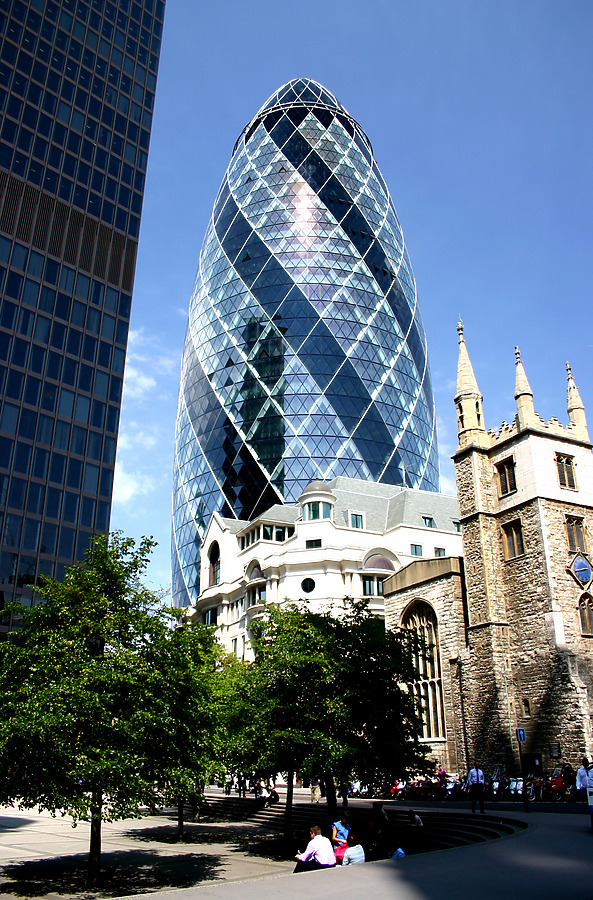 30 St Mary Axe by Tristram Compton