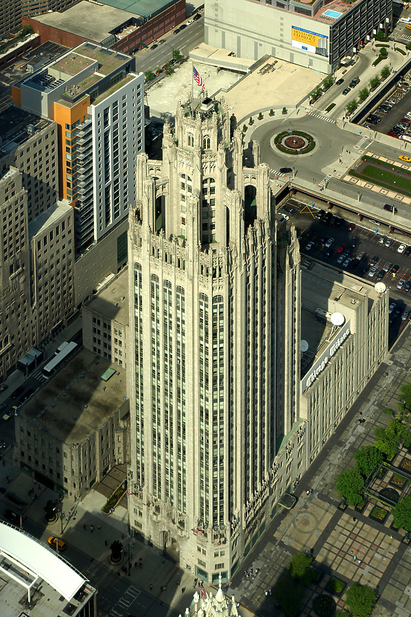 Tribune Tower by Marshall Gerometta