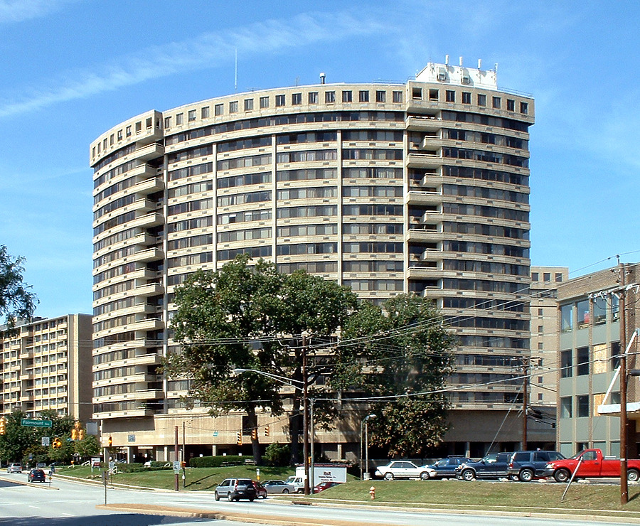 Hampton Plaza Apartments by John Cahill