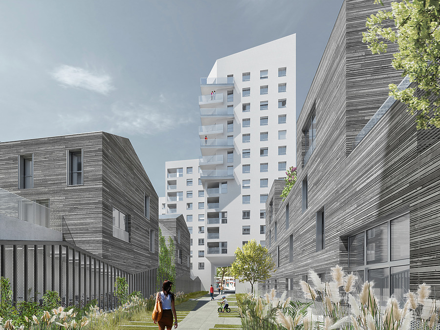 14 Ornano A by Philippon Kalt Architectes Urbanistes