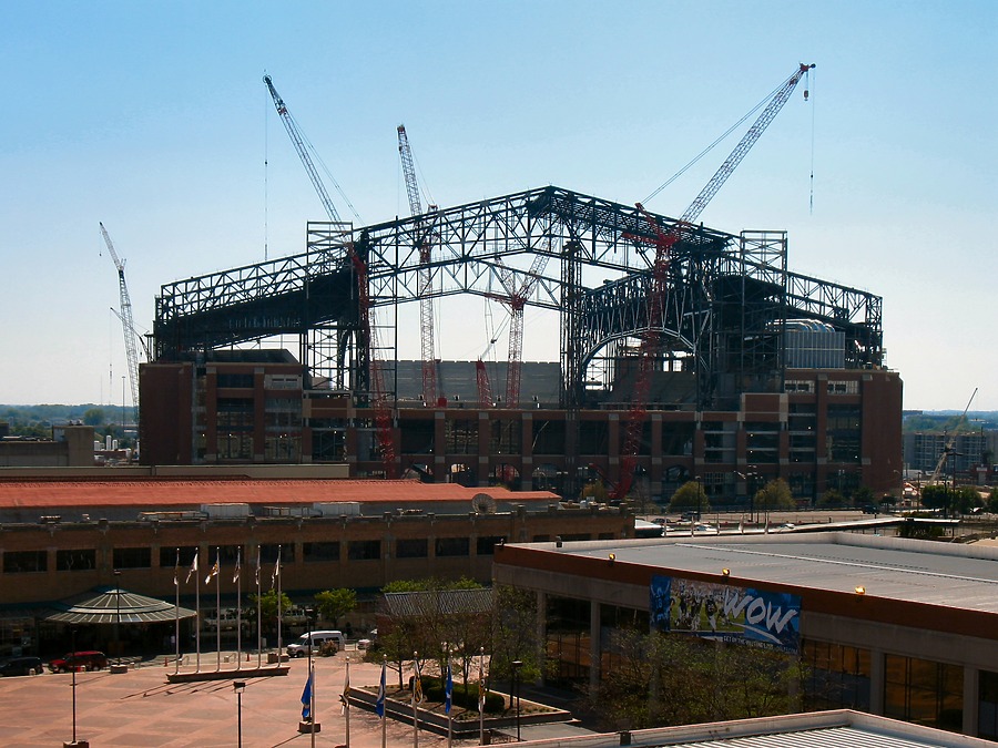Lucas Oil Stadium by James Peacock