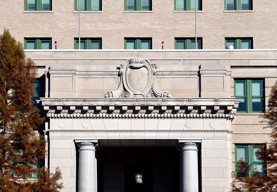 Buncombe County Courthouse by John W. Cahill