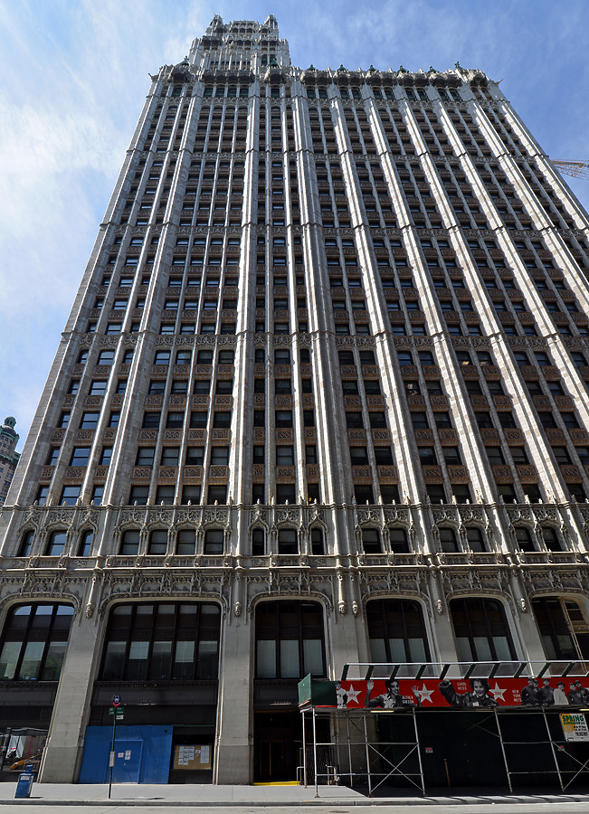 Woolworth Building by John W. Cahill