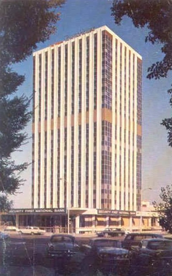 Golden State County Plaza by Unknown - Vintage Postcard