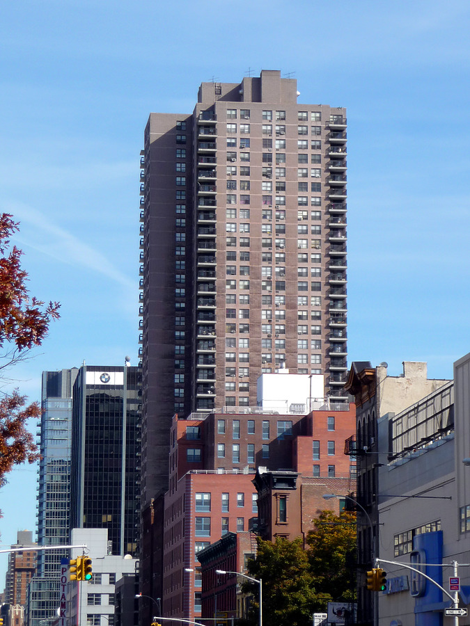 Clinton Towers Apartments by Nate Lindsey