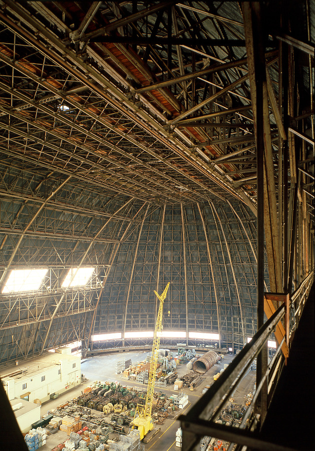 Goodyear Airdock by Historic American Buildings Survey, Jet Lowe