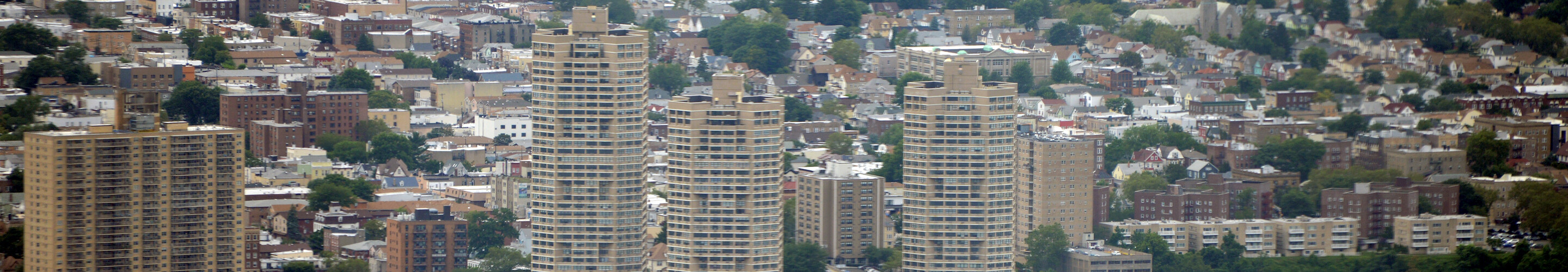 View from the southeast