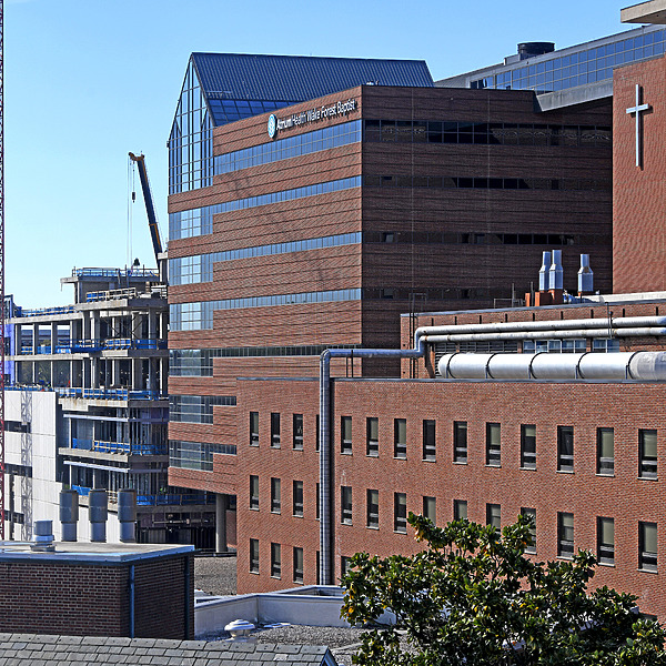 Janeway Clinical Sciences Tower - WFUBMC by John W. Cahill