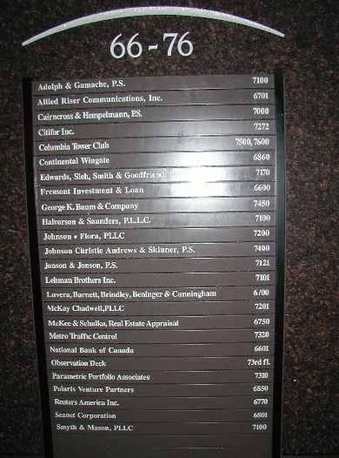 Columbia Center by Garrett Stout